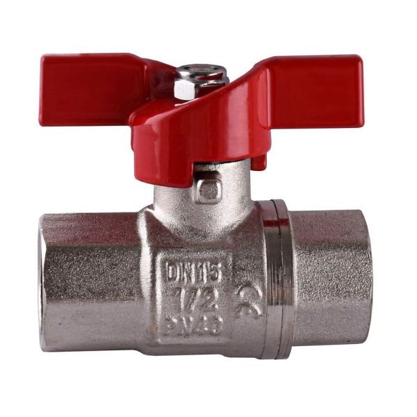 Кран кульовий прямий 1\2" в-в