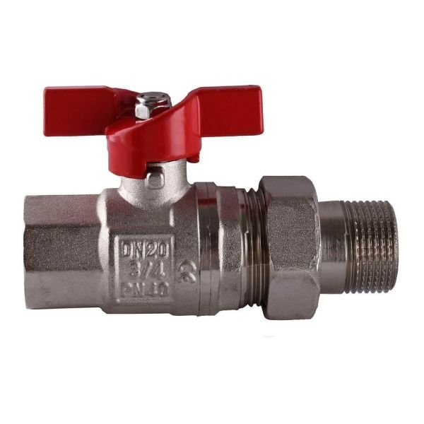 Кран кульовий прямий з американкою 3\4"